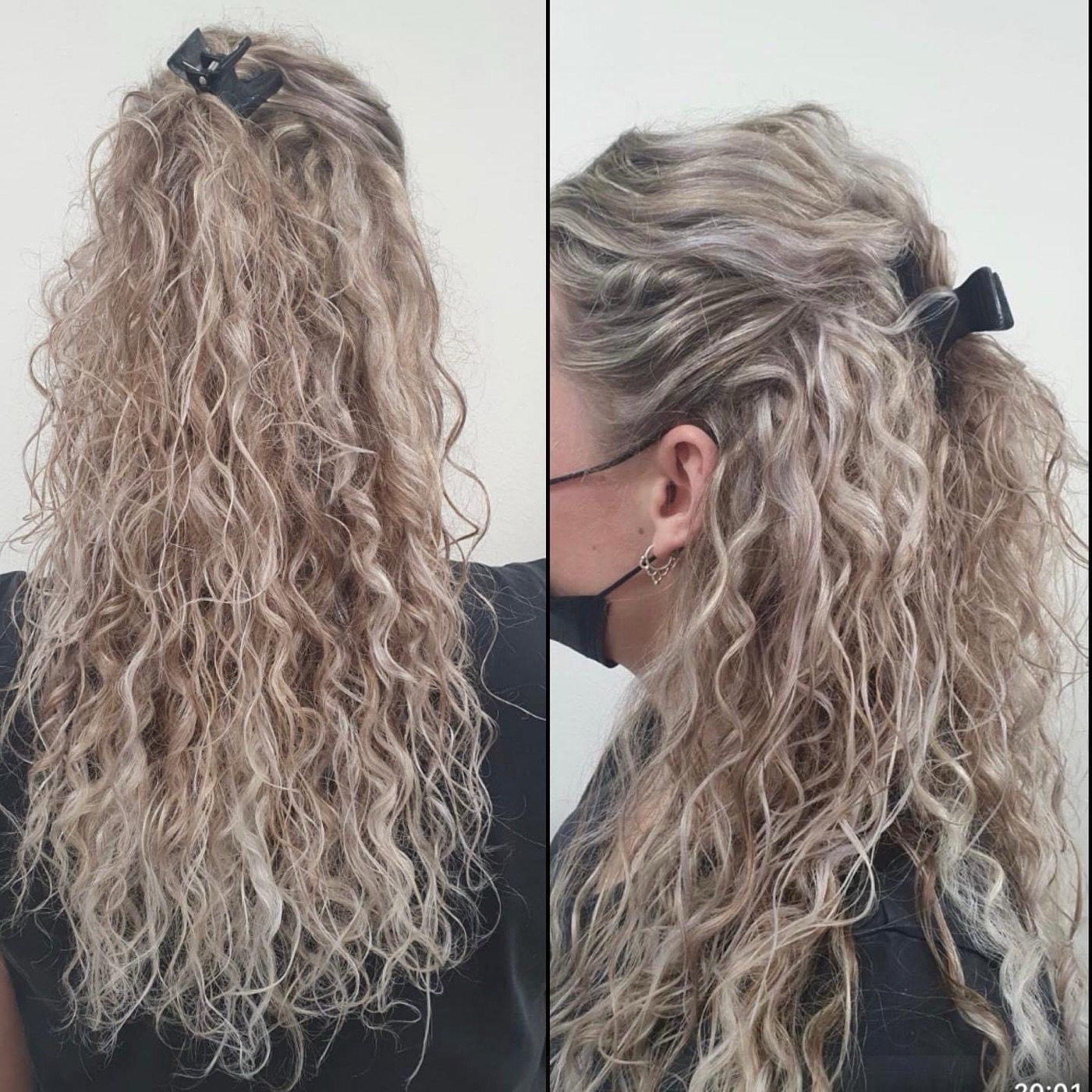 Volle krullen na een permanent bij PC Haarmode